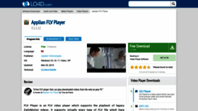 What Applian-flv-player.en.lo4d.com website looked like in 2020 (4 years ago)
