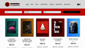 What Autonomialiteraria.com.br website looked like in 2020 (4 years ago)