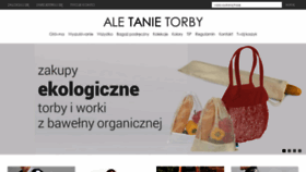 What Aletanietorby.pl website looked like in 2020 (4 years ago)