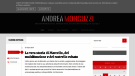 What Andreamonguzzi.it website looked like in 2020 (4 years ago)