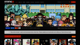 What Anime8.ru website looked like in 2020 (4 years ago)