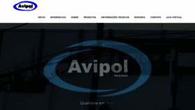 What Avipol.com.br website looked like in 2020 (4 years ago)