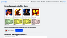 What Appstorespy.com website looked like in 2020 (4 years ago)