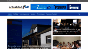 What Actualidadtdf.com.ar website looked like in 2020 (4 years ago)