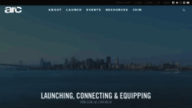 What Arcchurches.com website looked like in 2020 (4 years ago)