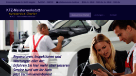 What Autoservice-charlet.de website looked like in 2020 (5 years ago)