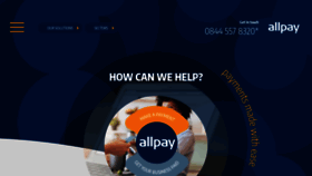 What Allpay.net website looked like in 2020 (4 years ago)
