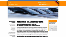What Auto-ankauf-berlin.de website looked like in 2020 (4 years ago)