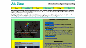 What Altaplana.com website looked like in 2020 (4 years ago)