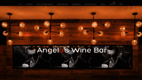 What Angeloswinebar.com website looked like in 2020 (4 years ago)