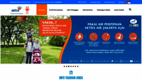 What Aetra.co.id website looked like in 2020 (4 years ago)