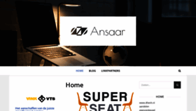 What Ansaar.nl website looked like in 2020 (4 years ago)