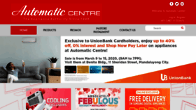 What Automatic-centre.com website looked like in 2020 (4 years ago)