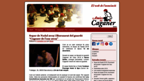 What Amicsdelcaganer.cat website looked like in 2020 (4 years ago)