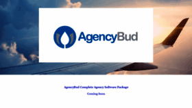 What Agencybud.com website looked like in 2020 (4 years ago)