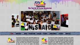 What Artnculture.org website looked like in 2020 (4 years ago)