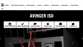 What Avingerisd.net website looked like in 2020 (4 years ago)