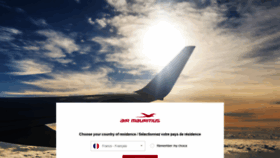 What Airmauritius.biz website looked like in 2020 (4 years ago)