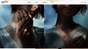 What Agete.cn website looked like in 2020 (6 years ago)