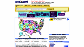 What Areaconnect.com website looked like in 2020 (4 years ago)