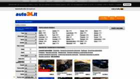 What Auto24.lt website looked like in 2020 (4 years ago)