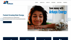 What Arkaya.co.uk website looked like in 2020 (4 years ago)