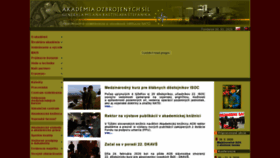 What Aos.sk website looked like in 2020 (4 years ago)