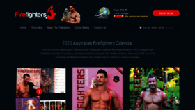 What Australianfirefighterscalendar.com website looked like in 2020 (4 years ago)
