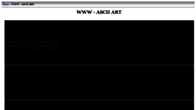 What Ascii.uk website looked like in 2020 (4 years ago)