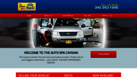 What Autospacayman.com website looked like in 2020 (4 years ago)
