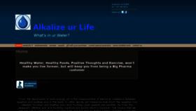 What Alkalizeurlife.com website looked like in 2020 (4 years ago)