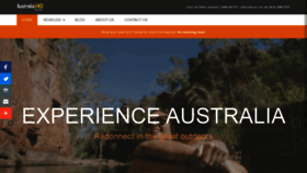 What Australia4wdrentals.com website looked like in 2020 (4 years ago)