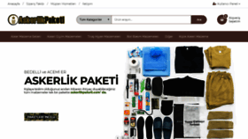 What Askerlikpaketi.com website looked like in 2020 (4 years ago)