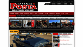 What Aksaraypostagazetesi.com website looked like in 2020 (4 years ago)