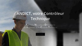 What Andict.fr website looked like in 2020 (4 years ago)