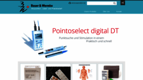 What Akupunkturbedarf.de website looked like in 2020 (4 years ago)