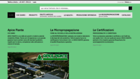 What Apicepiante.eu website looked like in 2020 (6 years ago)