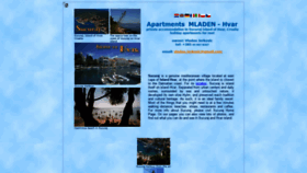 What Apartments-mladen-hvar.com website looked like in 2020 (4 years ago)