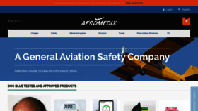 What Aeromedix.com website looked like in 2020 (4 years ago)