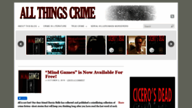 What Allthingscrimeblog.com website looked like in 2020 (4 years ago)