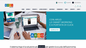 What Argo.software website looked like in 2020 (4 years ago)