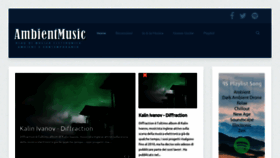 What Ambientmusic.it website looked like in 2020 (4 years ago)