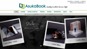 What Asukabook.com website looked like in 2020 (4 years ago)