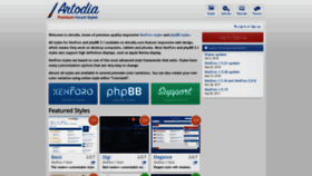 What Artodia.com website looked like in 2020 (4 years ago)
