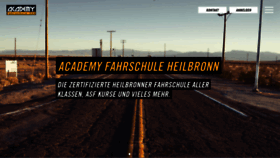 What Academy-fahrschule-sgh.de website looked like in 2020 (4 years ago)