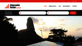What Atacadosolar.com.br website looked like in 2020 (4 years ago)