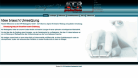 What Atr.at website looked like in 2020 (4 years ago)