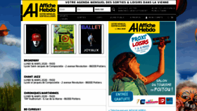 What Affichehebdo.fr website looked like in 2020 (4 years ago)