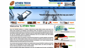What Athentech.co.in website looked like in 2020 (4 years ago)