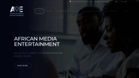 What Ame.co.za website looked like in 2020 (5 years ago)